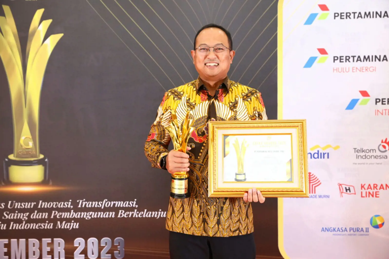 Integrasikan Program TJSL dan Teknologi, PHE Raih Penghargaan Gatra Awards 2023