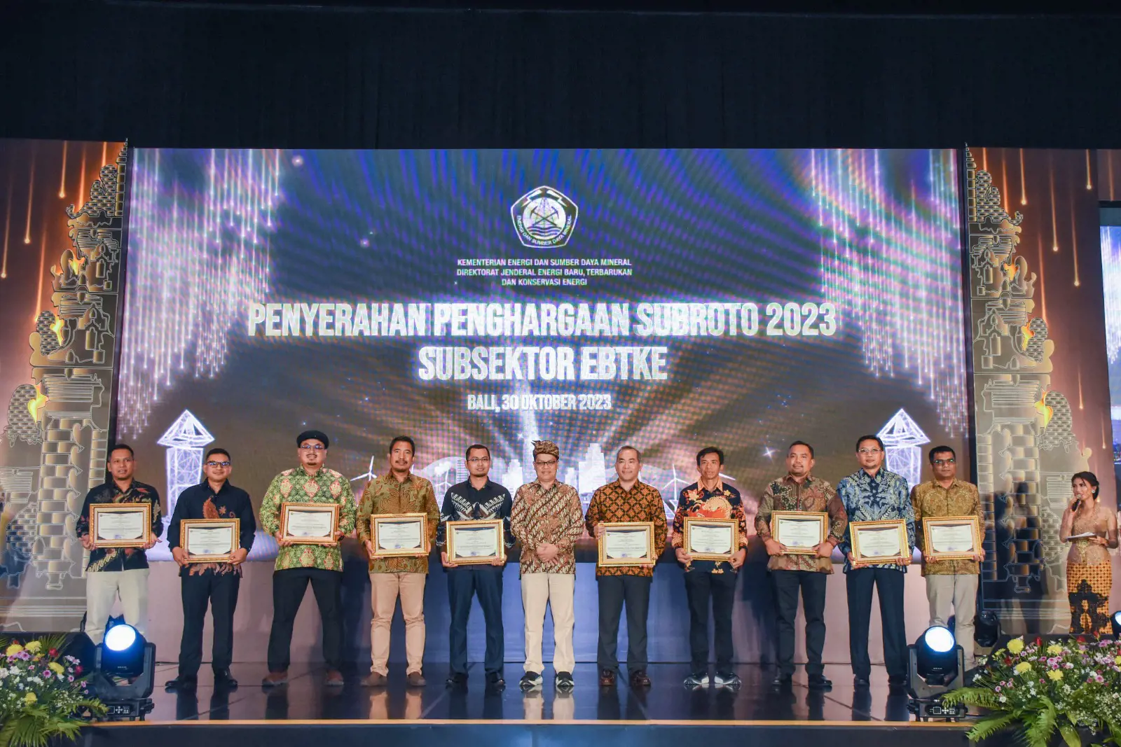 Terapkan Upaya Efisiensi Energi, Badak LNG Raih Penghargaan Subroto 2023 Subsektor Energi Baru, Terbarukan dan Konservasi Energi