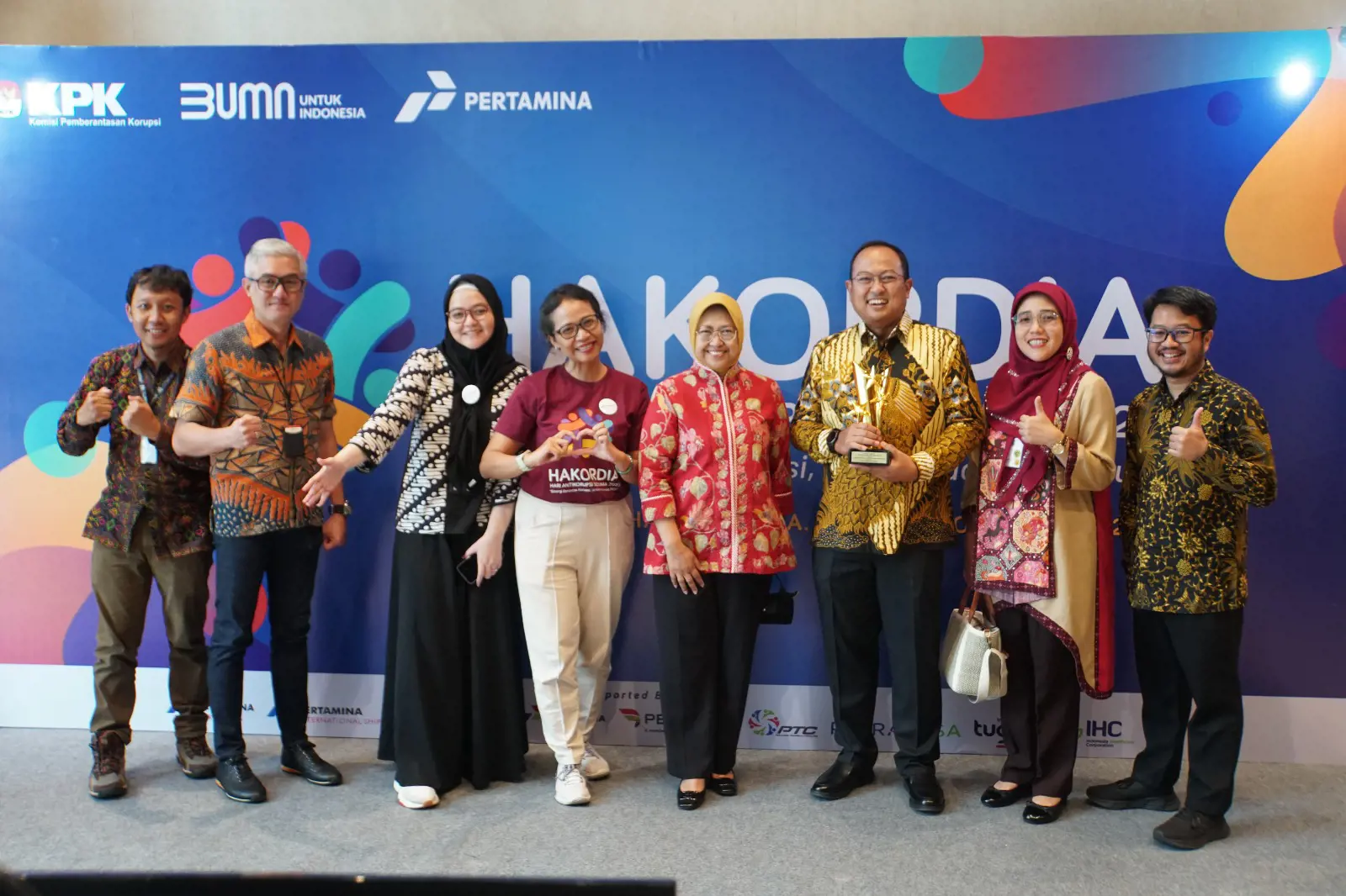 Komitmen Budayakan Anti Korupsi, PHE Raih Penghargaan