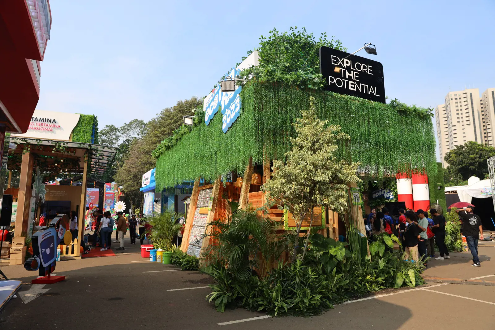 Dirut Pertamina Apresiasi Booth PHE di Ajang Pertamina Eco RunFest 2023