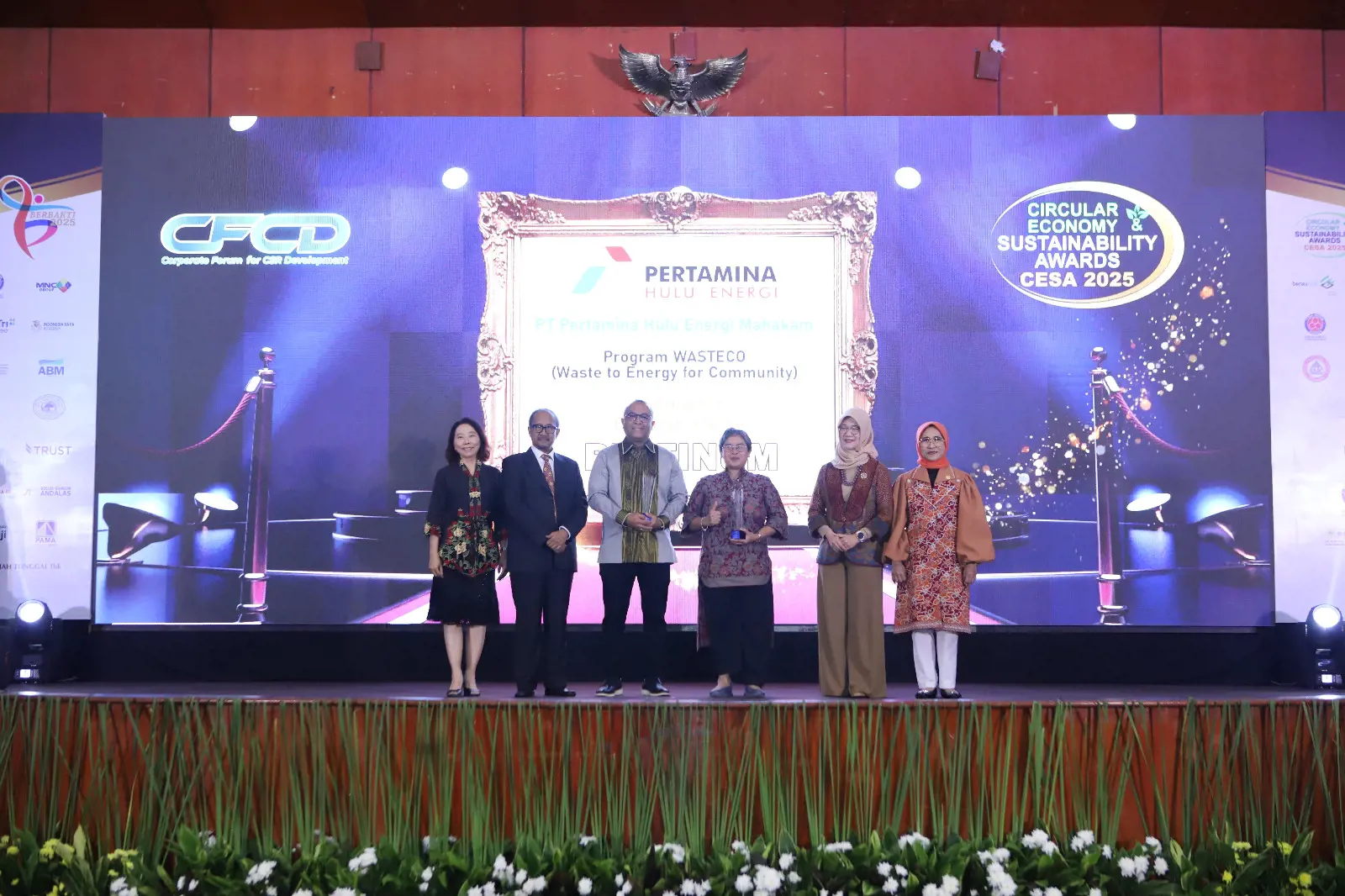 Pertamina Hulu Mahakam Raih Dua Penghargaan Bidang Ekonomi Sirkular dan Pembangunan Berkelanjutan