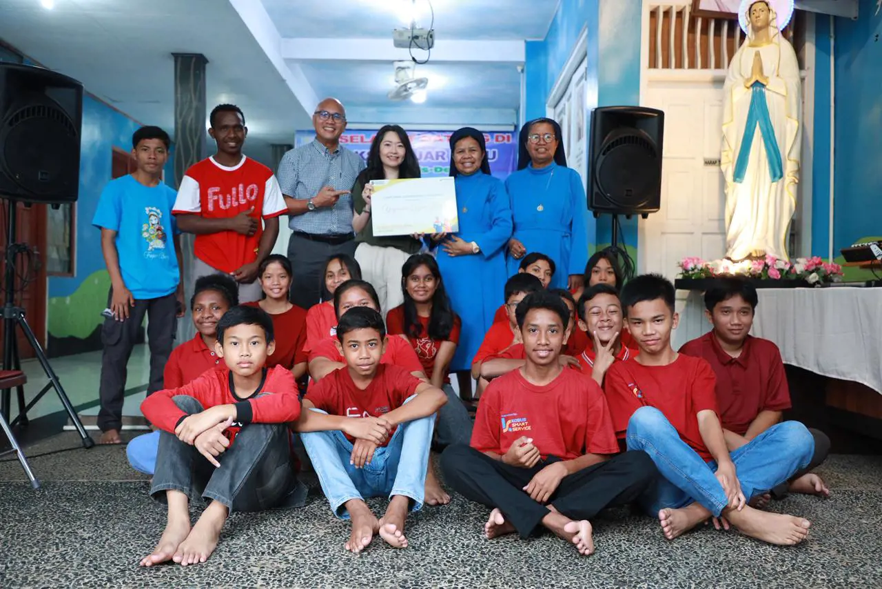 Wujud Kepedulian PHE, Hadirkan Senyum di Yayasan Fajar Baru