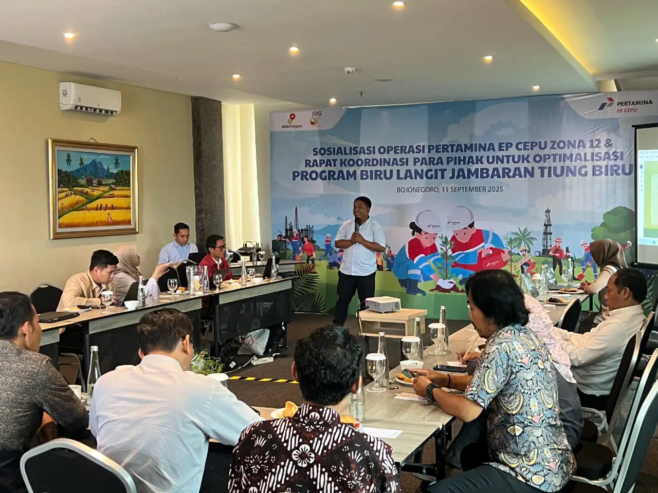 Wujudkan Operasi Berkelanjutan, PEPC Zona 12 Gelar Rakor Optimalisasi Program Biru Langit Jambaran-Tiung Biru