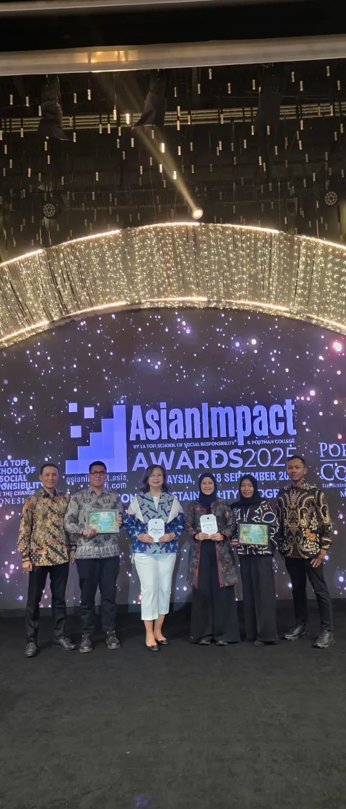 Regional Indonesia Timur Raih Penghargaan Platinum di Ajang The Asian Impact Awards 2025