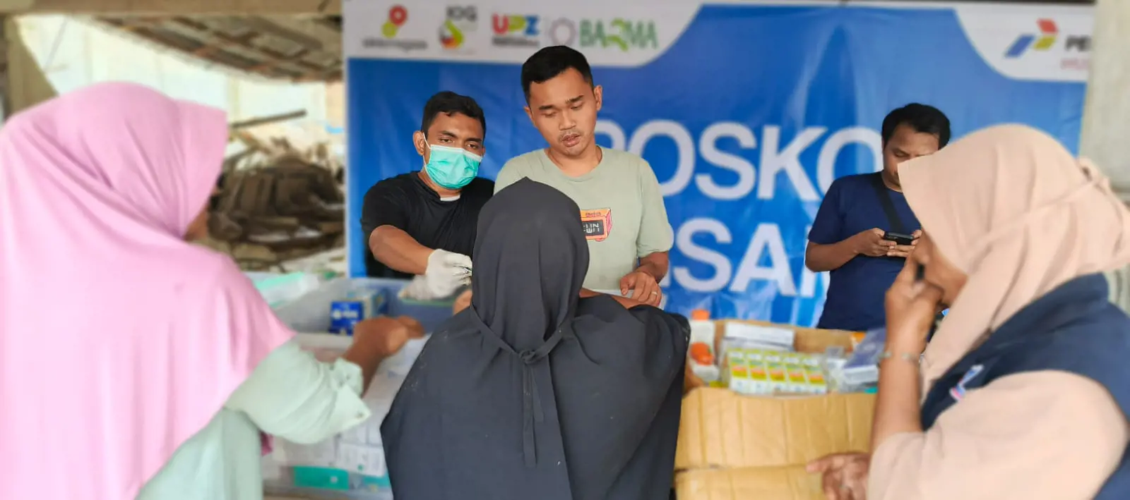 Pertamina EP Rantau Dirikan Posko Kesehatan Gratis untuk Masyarakat Aceh Tamiang 